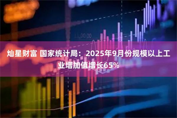 灿星财富 国家统计局：2025年9月份规模以上工业增加值增长65%